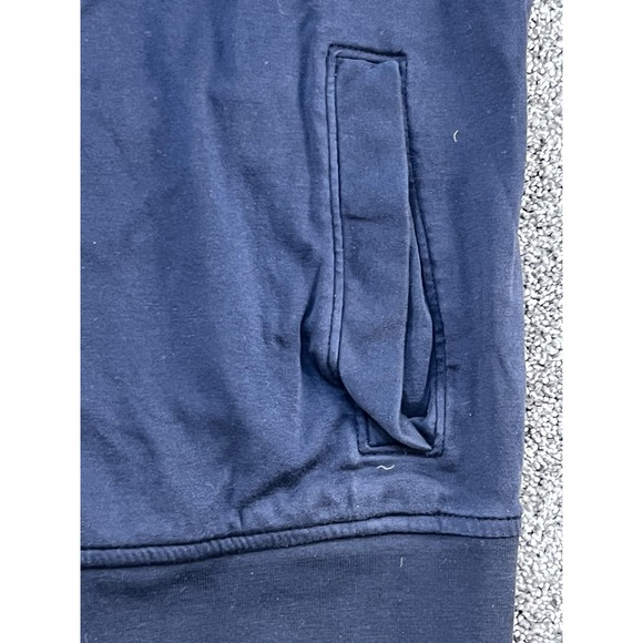 Banana Republic Blue Luxe Touch Performance Soft Bomber Jacket Size XLarge - Picture 6 of 7